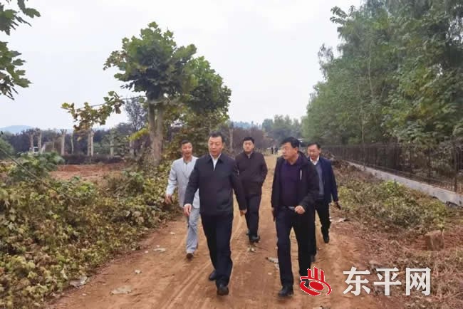 刘玉县长到东平经济开发区调研项目建设