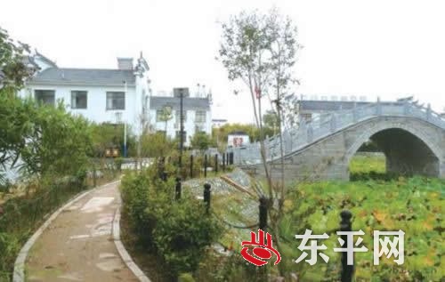 东平县史楼村：创意建筑风格 建绕村水系 家门口蹚出致富路