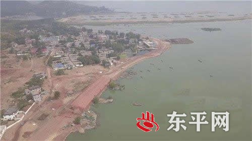 东平湖沿湖生态隔离带项目启动