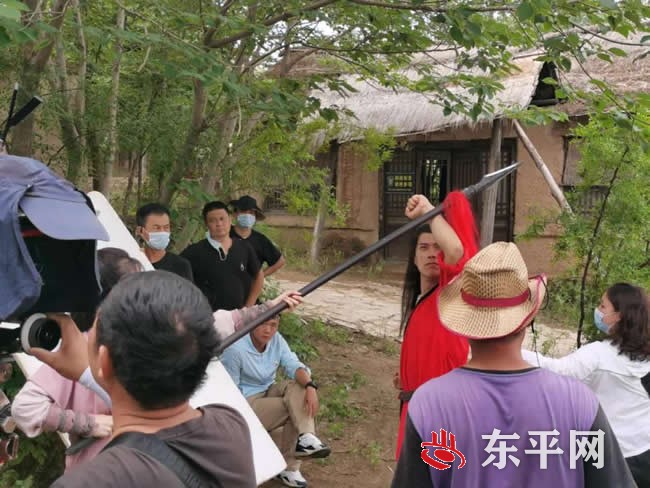 电影《武松之少年英雄》在水浒影视城开拍