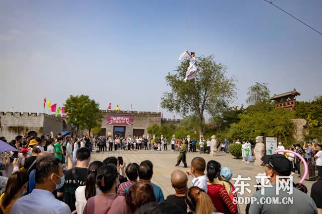 东平湖景区第九届百艺文化节火爆开幕