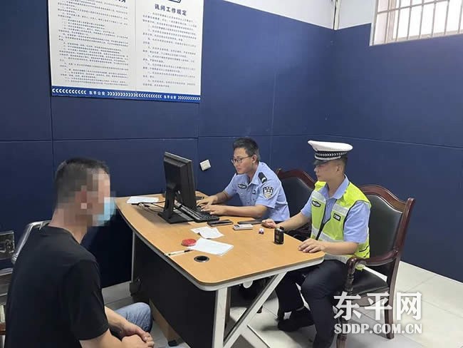 东平交警查获“最牛”驾驶员