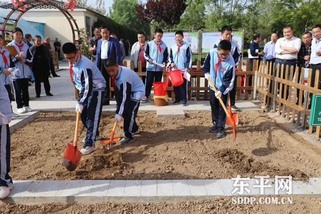 东平县中小学劳动教育推进工作现场会议召开