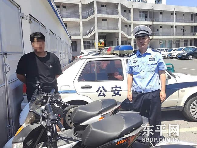 东平交警开展电摩违法行为专项整治 查扣违法“电摩”6辆