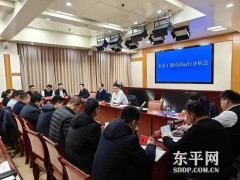 东平县全县工业经济运行分析会召开